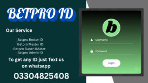 Get your betpro ID via trusted betpro dealer