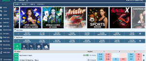 A dynamic collage of popular casino games on Bpexch & BetPro, including Royal Star Casino, Star Casino, Betfair games, Teenpatti Studio, and Galaxy Casino, showing live dealers, slot machines, and sports betting options.